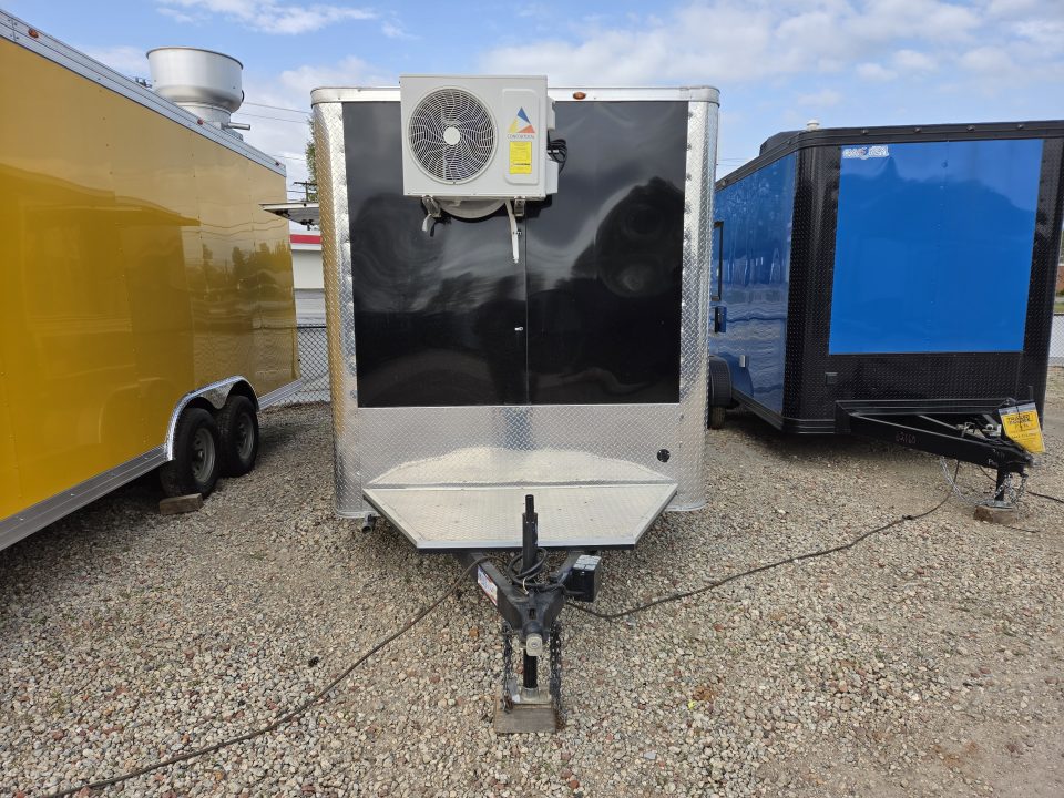 New USED 2024 South Georgia Cargo Trailers 7x16 TA 7k Concession Trailer Cargo / Enclosed Trailer