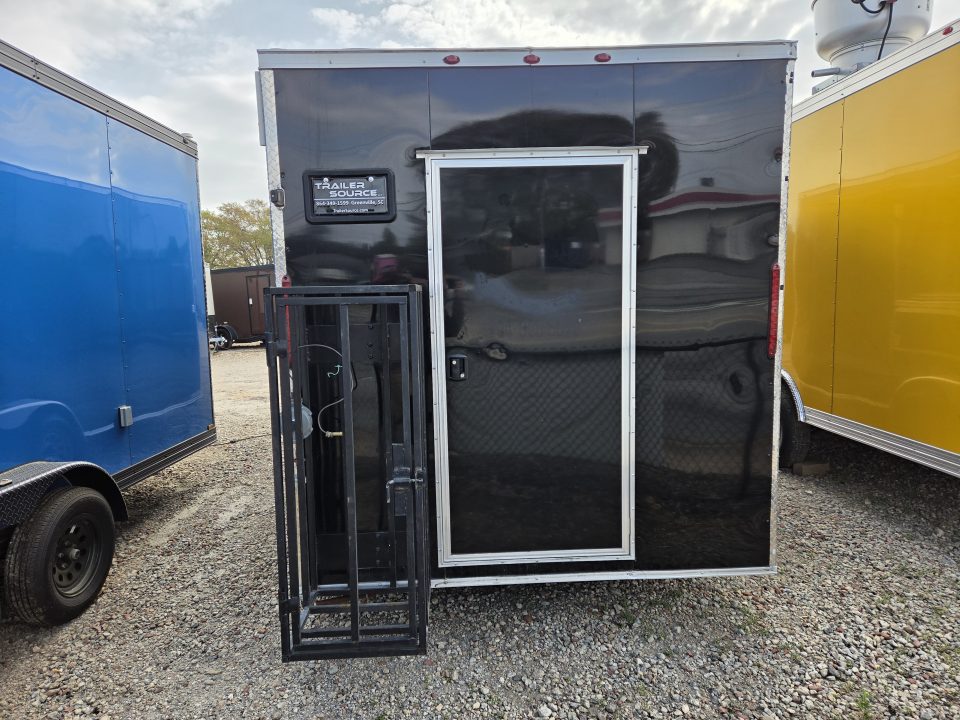 New USED 2024 South Georgia Cargo Trailers 7x16 TA 7k Concession Trailer Cargo / Enclosed Trailer