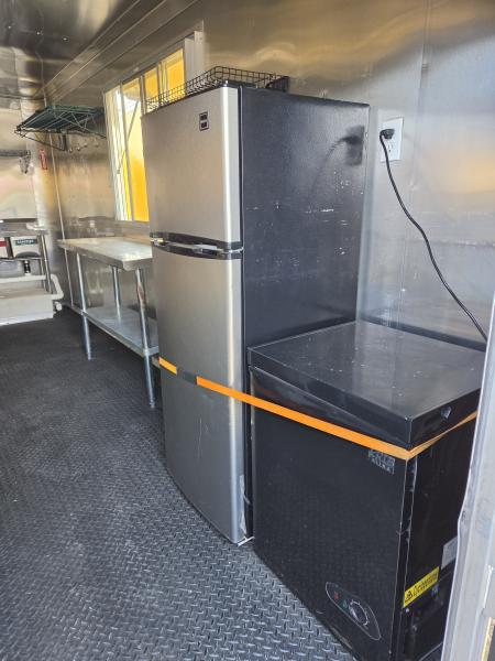 New USED 2024 South Georgia Cargo Trailers 7x16 TA 7k Concession Trailer Cargo / Enclosed Trailer