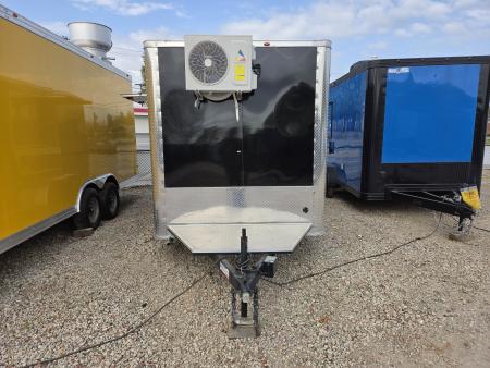 New USED 2024 South Georgia Cargo Trailers 7x16 TA 7k Concession Trailer Cargo / Enclosed Trailer
