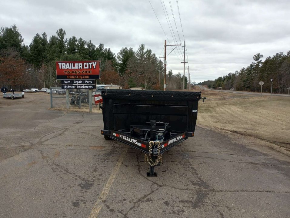 Used 2024 PJ Trailers 83" x 16' DM Dump Trailer