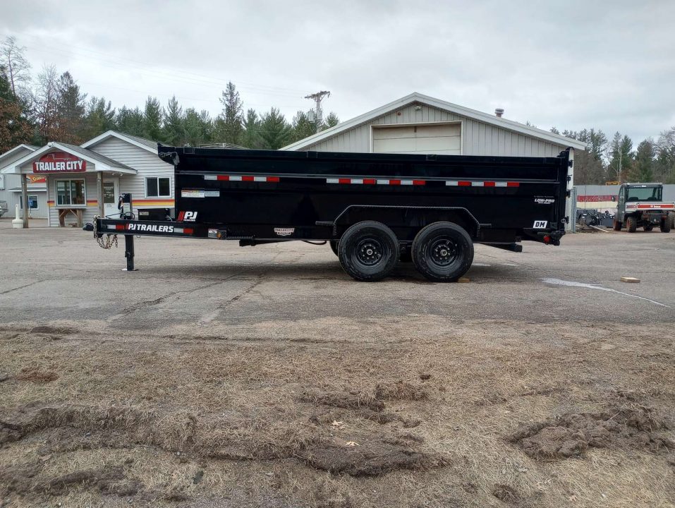 Used 2024 PJ Trailers 83" x 16' DM Dump Trailer