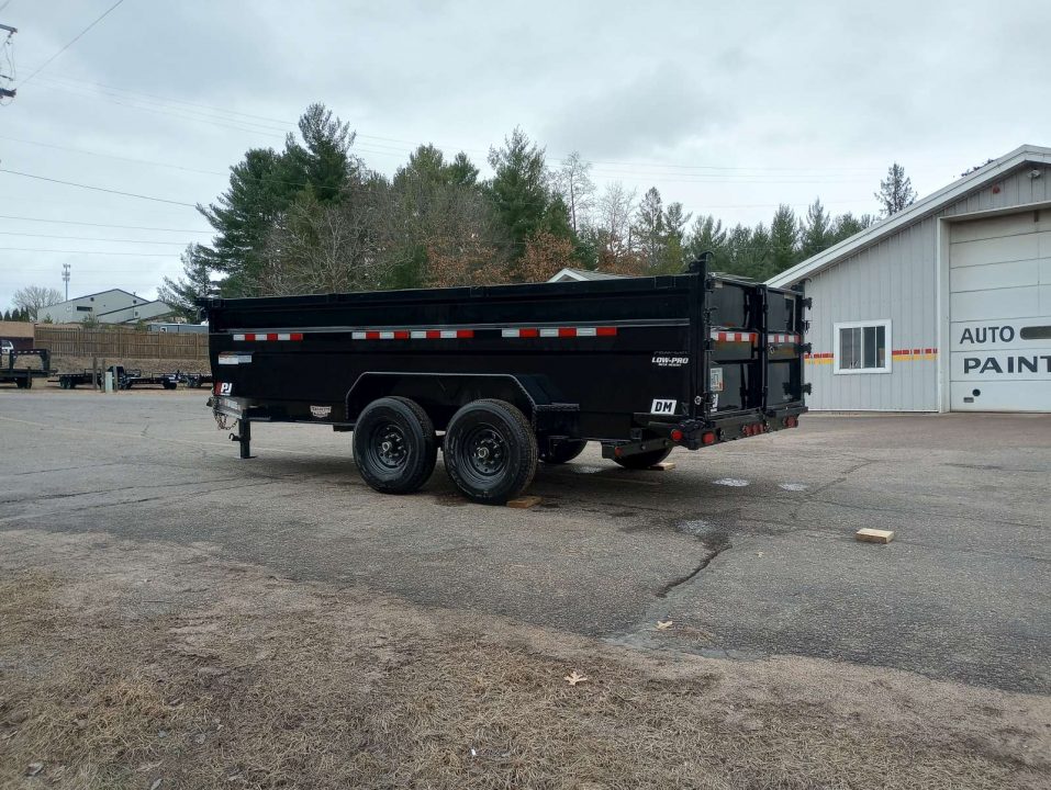 Used 2024 PJ Trailers 83" x 16' DM Dump Trailer