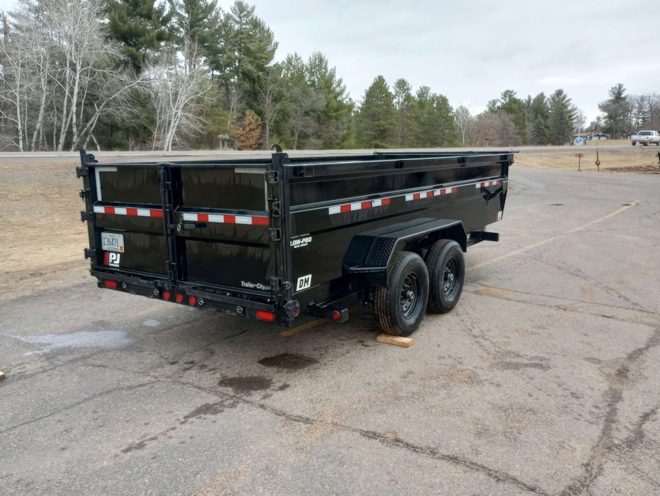 Used 2024 PJ Trailers 83" x 16' DM Dump Trailer