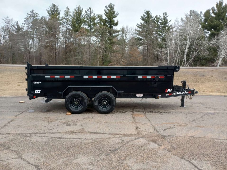 Used 2024 PJ Trailers 83" x 16' DM Dump Trailer