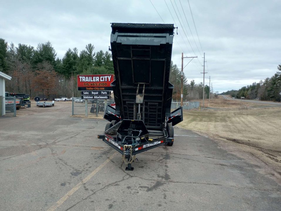 Used 2024 PJ Trailers 83" x 16' DM Dump Trailer