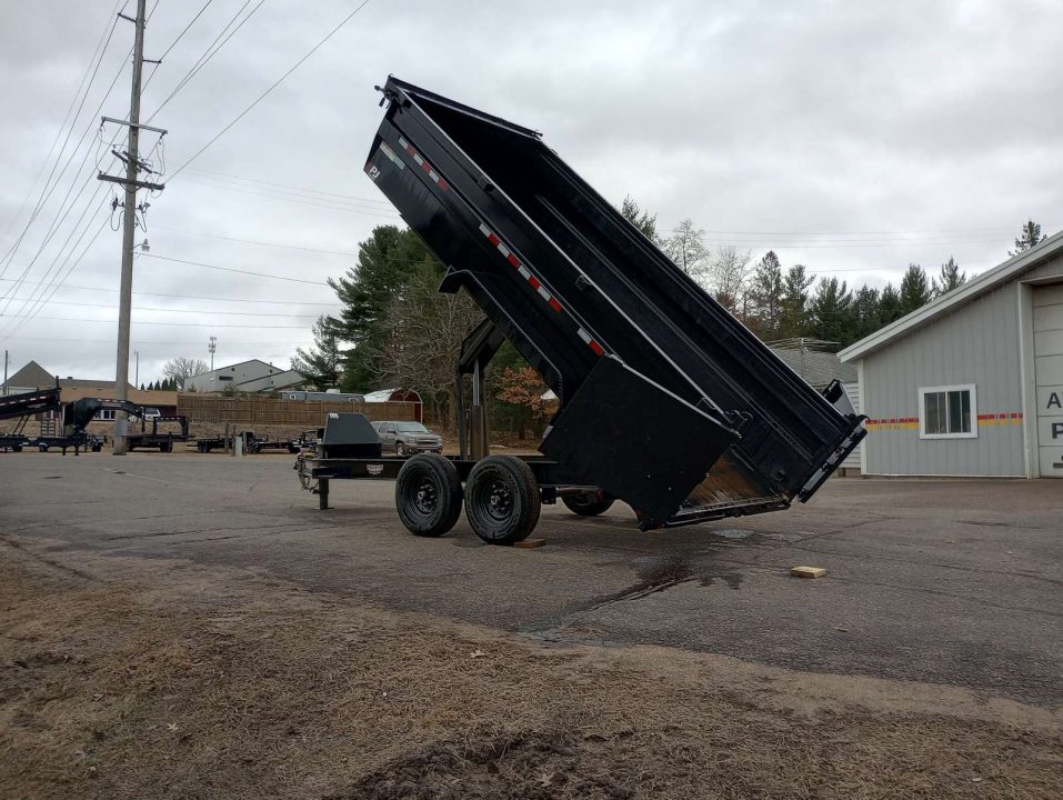 Used 2024 PJ Trailers 83" x 16' DM Dump Trailer