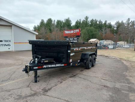 Used 2024 PJ Trailers 83  x 16' DM Dump Trailer