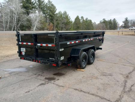 Used 2024 PJ Trailers 83" x 16' DM Dump Trailer