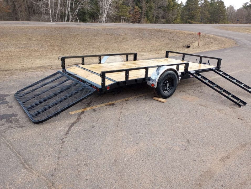 New 2026 PJ Trailers U8 83"x14' Single Axle Utility Trailer