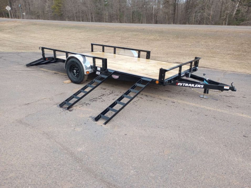 New 2026 PJ Trailers U8 83"x14' Single Axle Utility Trailer