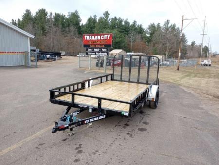 New 2026 PJ Trailers U8 83 x14' Single Axle Utility Trailer