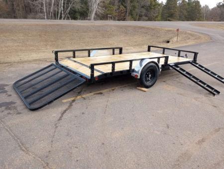 New 2026 PJ Trailers U8 83"x14' Single Axle Utility Trailer