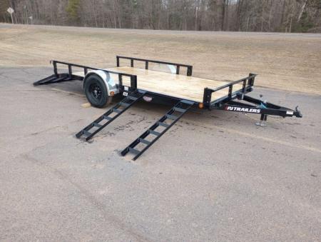 New 2026 PJ Trailers U8 83"x14' Single Axle Utility Trailer