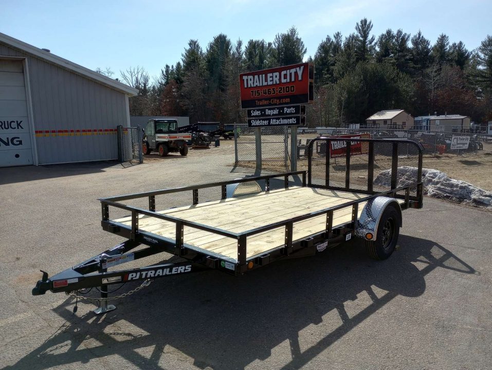 New 2026 PJ Trailers U8 83"X14' Single Axle Utility Trailer