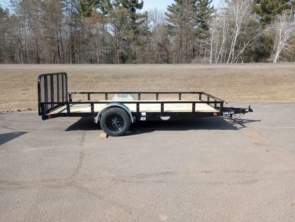 New 2026 PJ Trailers U8 83"X14' Single Axle Utility Trailer