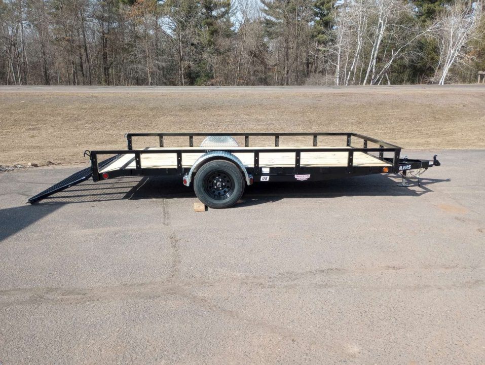 New 2026 PJ Trailers U8 83"X14' Single Axle Utility Trailer