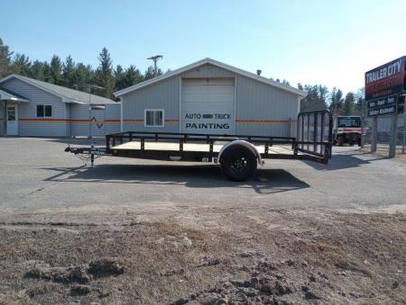 New 2026 PJ Trailers U8 83"X14' Single Axle Utility Trailer