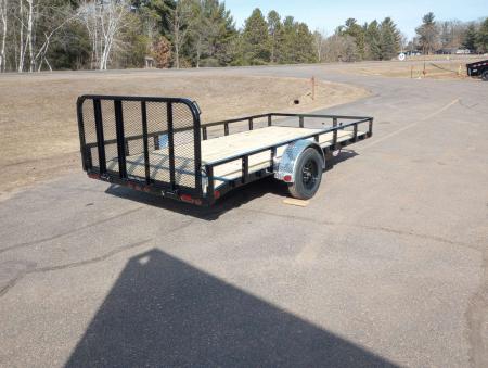 New 2026 PJ Trailers U8 83"X14' Single Axle Utility Trailer