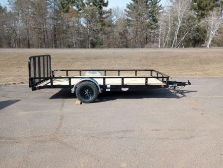 New 2026 PJ Trailers U8 83"X14' Single Axle Utility Trailer