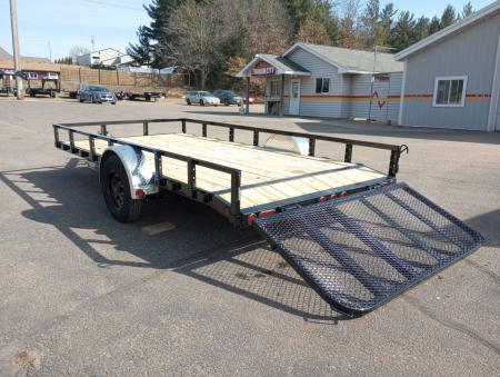 New 2026 PJ Trailers U8 83"X14' Single Axle Utility Trailer