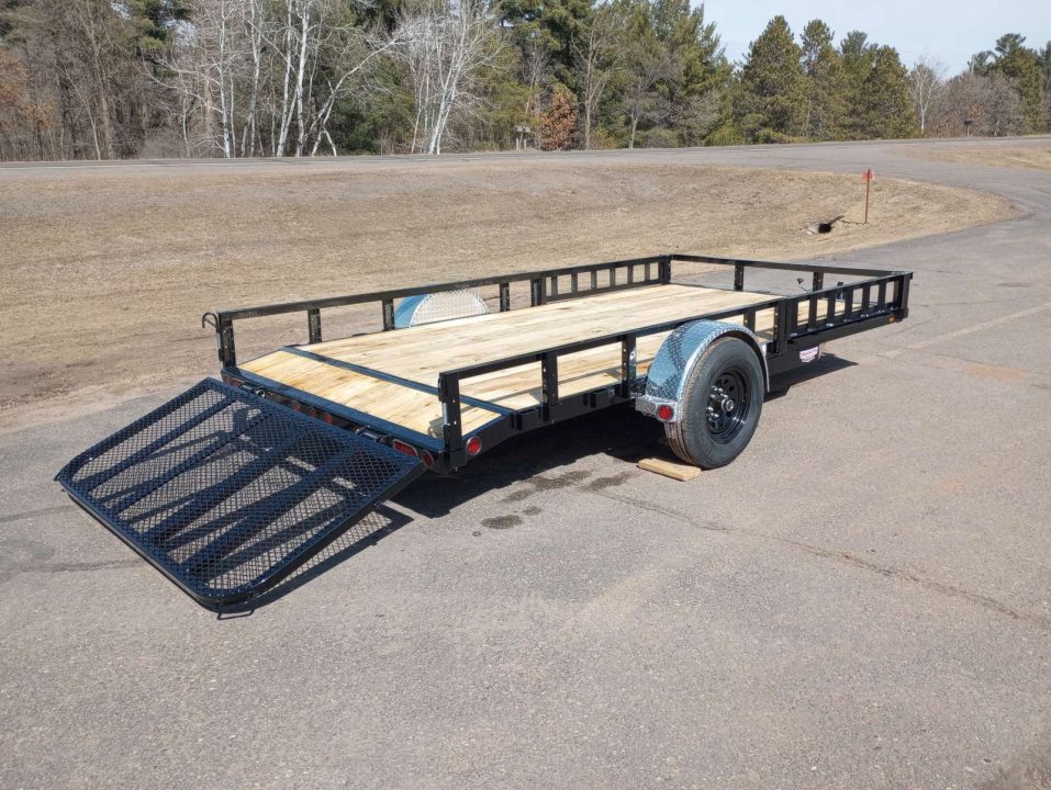 New 2026 PJ Trailers U8 83"x14' Single Axle Utility Trailer