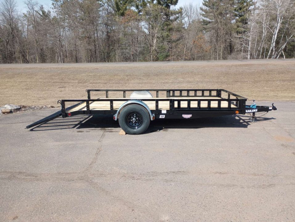 New 2026 PJ Trailers U8 83"x14' Single Axle Utility Trailer