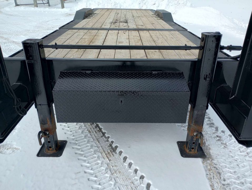 Used 2024 Midsota TBWB-26 Gooseneck Tilt Trailer