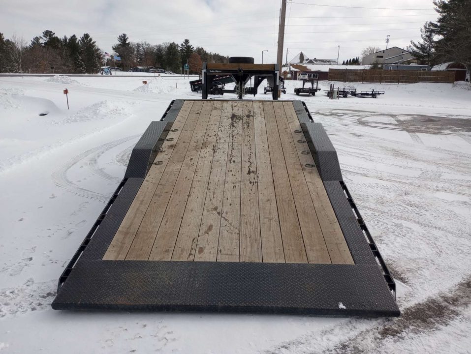 Used 2024 Midsota TBWB-26 Gooseneck Tilt Trailer