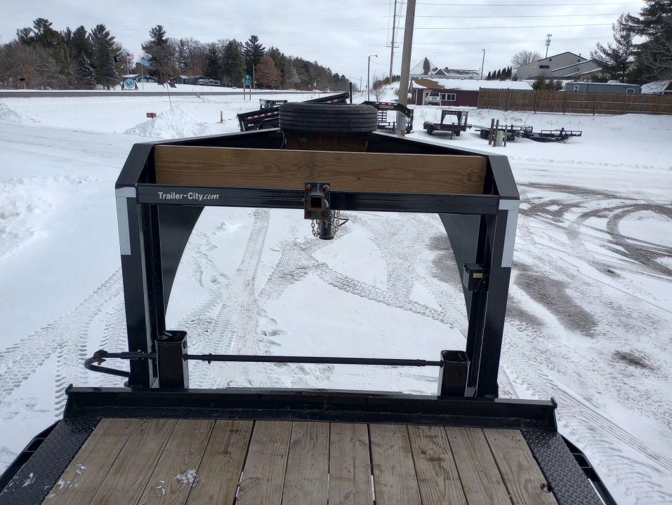 Used 2024 Midsota TBWB-26 Gooseneck Tilt Trailer
