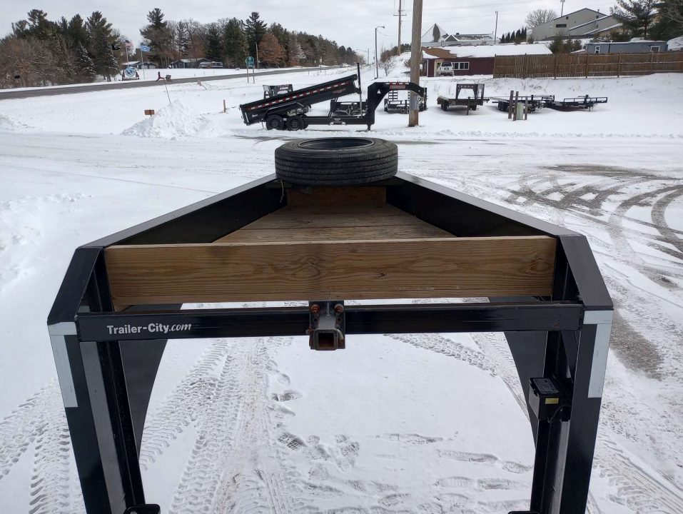 Used 2024 Midsota TBWB-26 Gooseneck Tilt Trailer