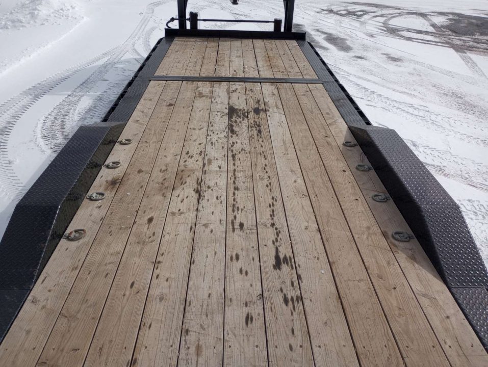 Used 2024 Midsota TBWB-26 Gooseneck Tilt Trailer
