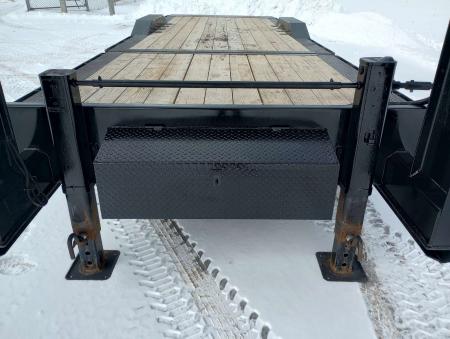 Used 2024 Midsota TBWB-26 Gooseneck Tilt Trailer