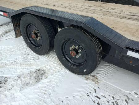 Used 2024 Midsota TBWB-26 Gooseneck Tilt Trailer