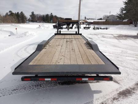 Used 2024 Midsota TBWB-26 Gooseneck Tilt Trailer