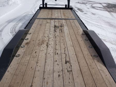 Used 2024 Midsota TBWB-26 Gooseneck Tilt Trailer