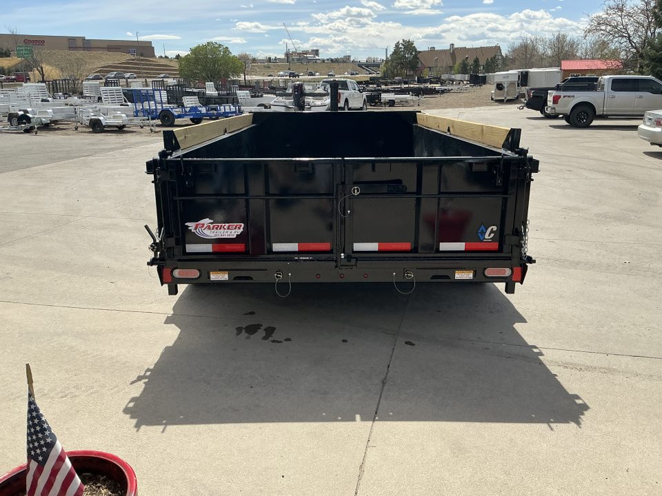 New 2026 DCRC LPT207 7X14 Dump Trailer