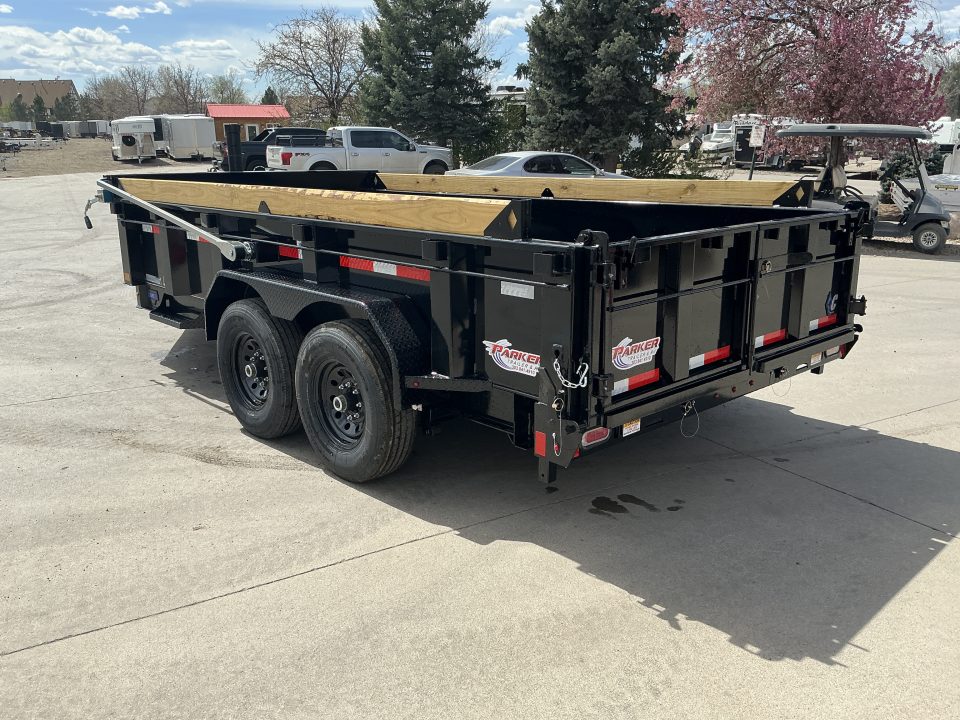 New 2026 DCRC LPT207 7X14 Dump Trailer