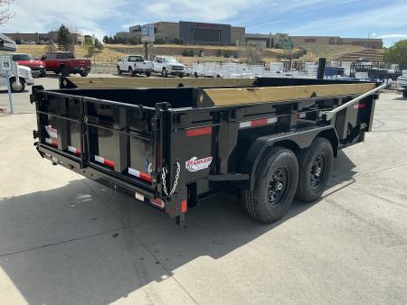 New 2026 DCRC LPT207 7X14 Dump Trailer
