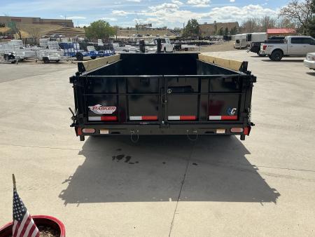 New 2026 DCRC LPT207 7X14 Dump Trailer