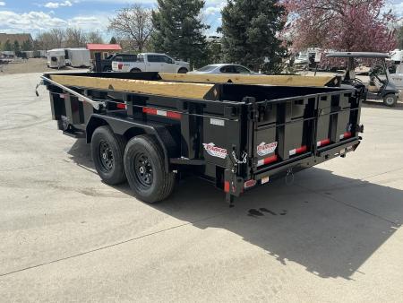 New 2026 DCRC LPT207 7X14 Dump Trailer