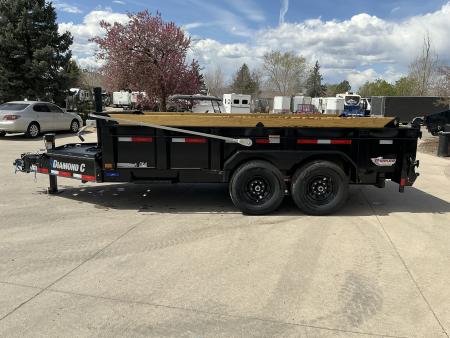 New 2026 DCRC LPT207 7X14 Dump Trailer