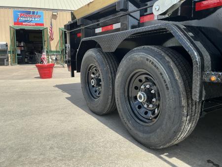 New 2026 DCRC LPT207 7X14 Dump Trailer