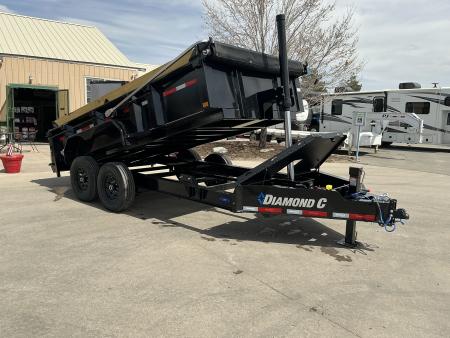 New 2026 DCRC LPT207 7X14 Dump Trailer