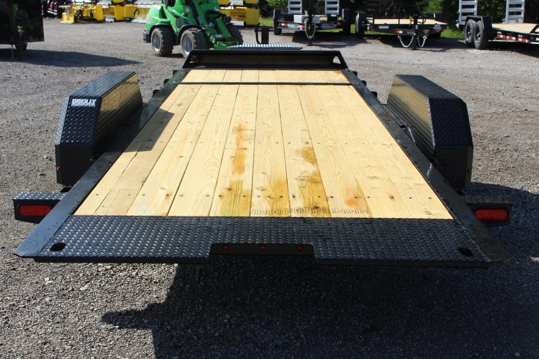 New 2026 Moritz 7' x 16' + 4' Low Pro - Gravity Tilt - Tilt Trailer - 14000# GVW
