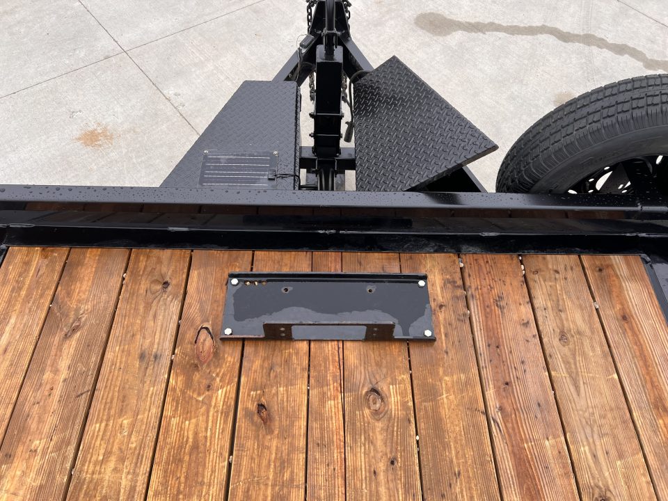 Used USED 2025 H&H Speedloader 24’ POWER TILT, Key fob Remote, Drive Over Fender flatbed EXTRA WIDE 102” 2-7000 lb axles = 14K
