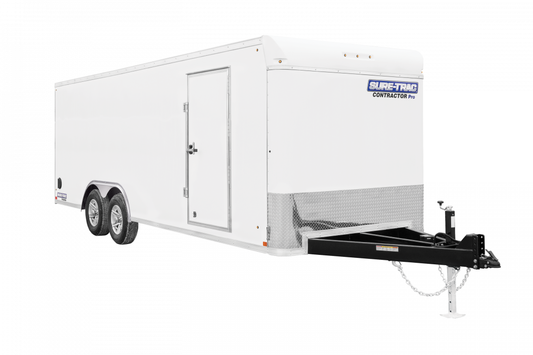 New 2026 Sure-Trac 8.5x16 14K Contractor Pro Cargo / Enclosed Trailer