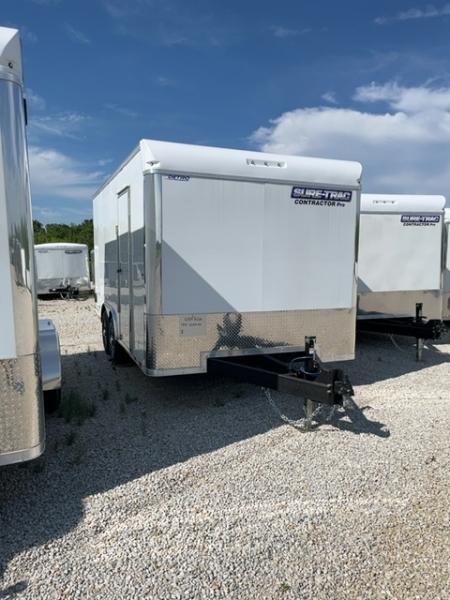 New 2026 Sure-Trac 8.5x16 14K Contractor Pro Cargo / Enclosed Trailer