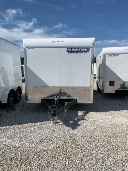 New 2026 Sure-Trac 8.5x16 14K Contractor Pro Cargo / Enclosed Trailer
