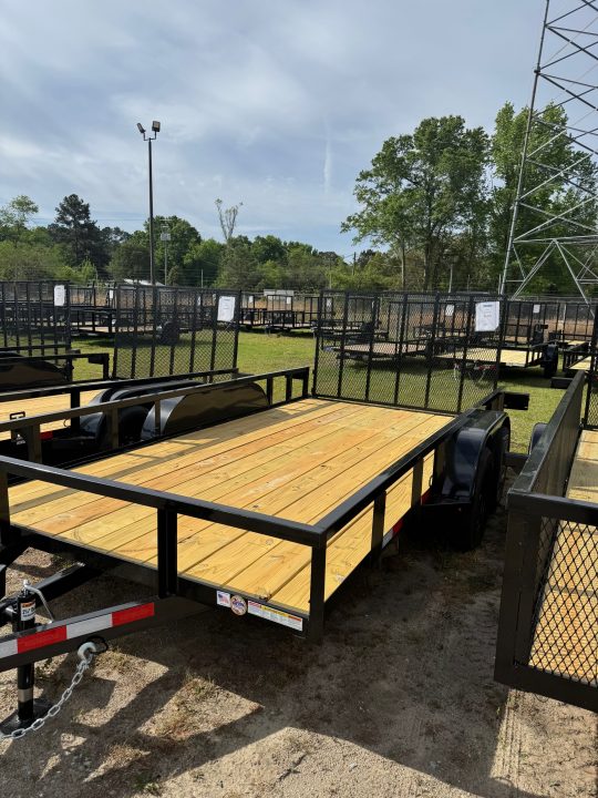 New 2026 Triple Crown Trailers 7x14 TA Utility Trailer